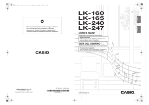 LK-160 LK-165 LK-240 LK-247 - Support