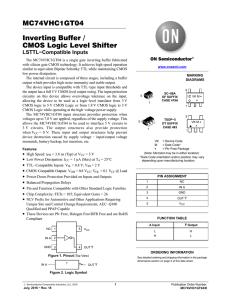 Inverting Buffer / CMOS Logic Level Shifter