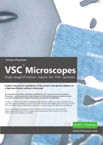 View / the VSC Microscopes brochure