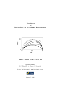 Diffusion impedances - Bio
