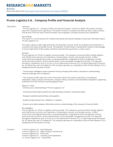 Prumo Logistica S.A. - Company Profile and Financial Analysis