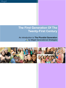 "The First Generation of the Twenty