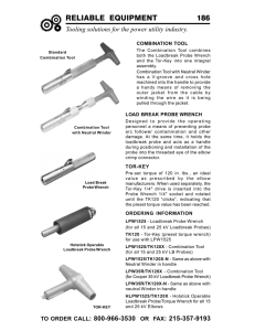 Load Break Tools - Reliable Equipment