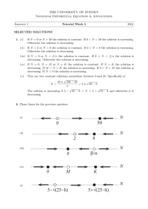 Solutions 3 - School of Mathematics and Statistics, University of