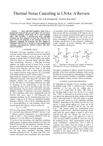 Thermal Noise Canceling in LNAs: A Review