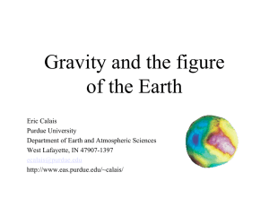 Gravity and the figure of the Earth