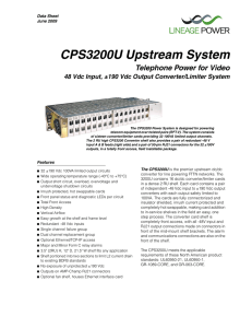 QS982A Converter Card Datasheet