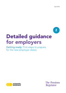 Detailed guidance for employers