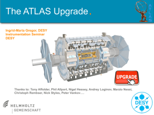 The ATLAS Upgrade - Joint Instrumentation Seminar