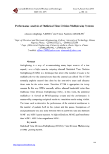 Performance Analysis of Statistical Time Division Multiplexing Systems