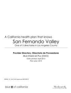 HealthCare Partners/San Fernando Valley