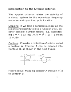 Introduction to the Nyquist criterion The Nyquist criterion relates the