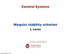 Nyquist stability criterion Control Systems