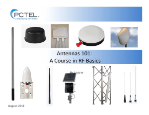 Antennas 101: A Course in RF Basics