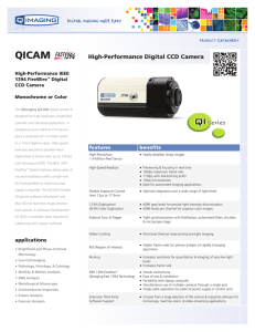 High-Performance Digital CCD Camera