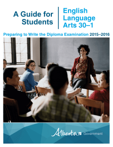 picture_as_pdf English Language Arts 30-1