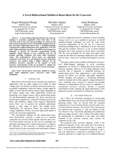 A Novel Bidirectional Multilevel Boost-Buck Dc