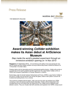 Award-winning Collider exhibition makes its Asian debut at