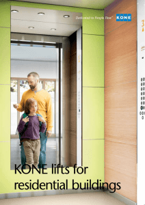 KONE lifts for residential buildings