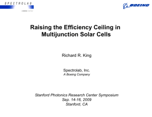 Multijunction Solar Cells Explained