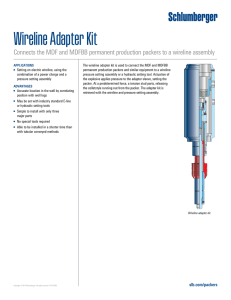 Wireline Adapter Kit