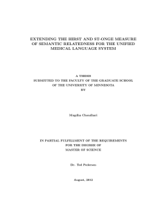 extending the hirst and st-onge measure of semantic relatedness for