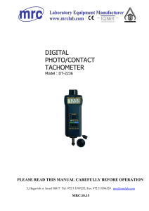 DIGITAL PHOTO/CONTACT TACHOMETER