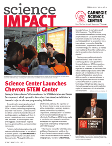Science Center Launches Chevron STEM Center