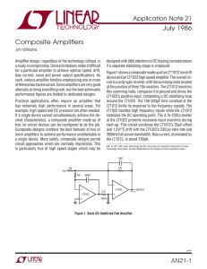 AN21 - Composite Amplifiers