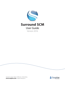 Surround SCM User Guide