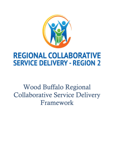 Wood Buffalo Regional Collaborative Service Delivery Framework