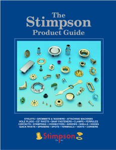 Stimpson Product Guide - Index Fasteners, Inc.