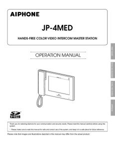 JP-4MED Operation