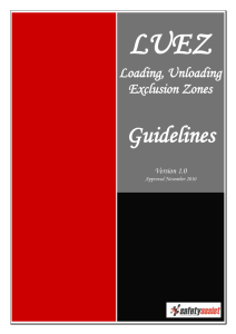 LUEZ Guidelines - Australian Logistics Council