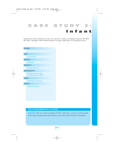 Case Study 2: Infant