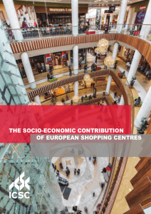 the socio-economic contribution of european shopping centres