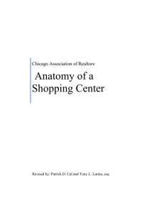 Anatomy of a Shopping Center - Chicago Association of REALTORS