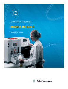 rugged. reliable. - Agilent Technologies