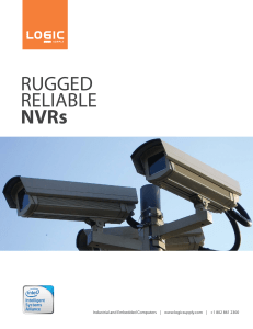 RUGGED RELIABLE NVRs