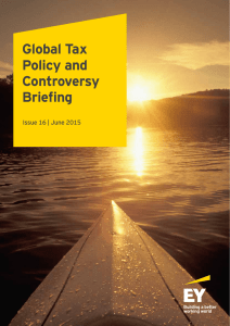 Global Tax Policy and Controversy Briefing