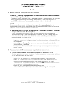 ap® environmental science 2014 scoring guidelines