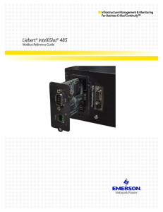 Modbus Reference Guide