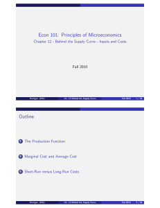 Econ 101: Principles of Microeconomics - Chapter 12