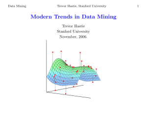 Modern Trends in Data Mining