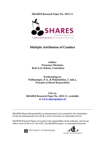 Multiple Attribution of Conduct