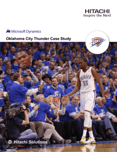 Oklahoma City Thunder Dyanamics CRM Success Story