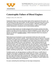 Catastrophic Failure of Diesel Engines