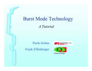 Burst Mode Technology