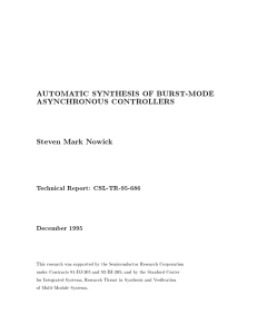 AUTOMATIC SYNTHESIS OF BURST