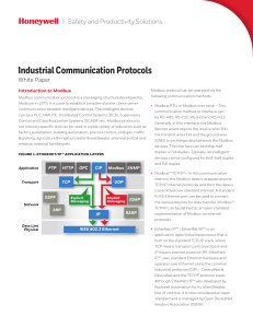 Industrial Communication Protocols